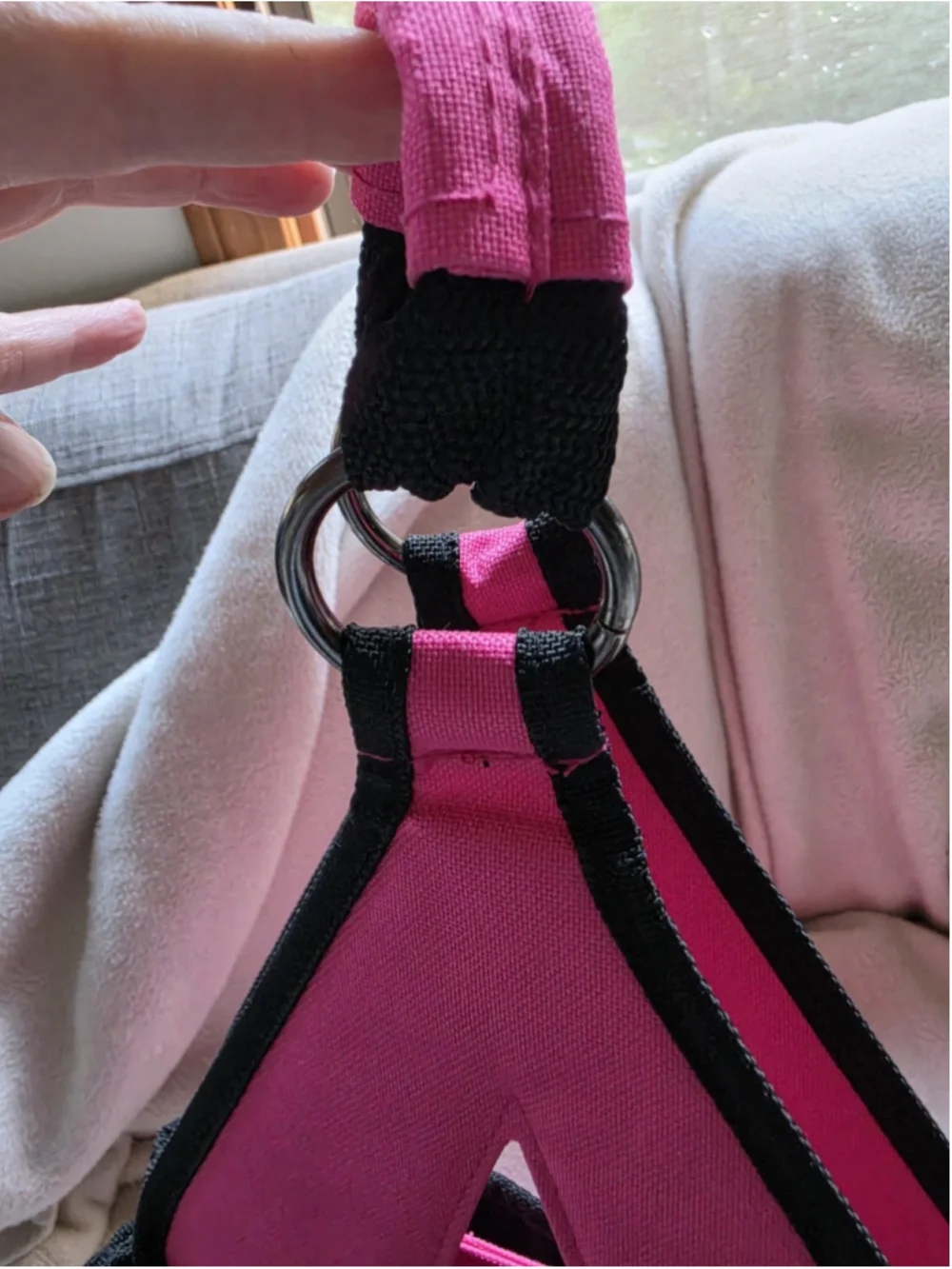 Mintting Pink Craft Tote Bag Organizer Caddy Multi Pocket Canvas Storage Case